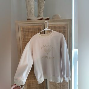 Cute embroidered crewneck